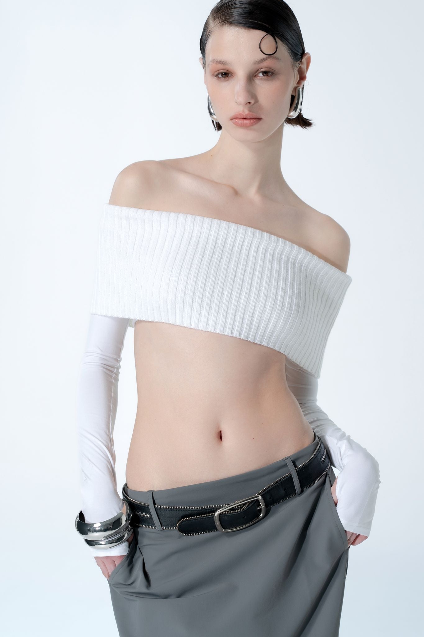 
                  
                    Binita Sweater - White
                  
                