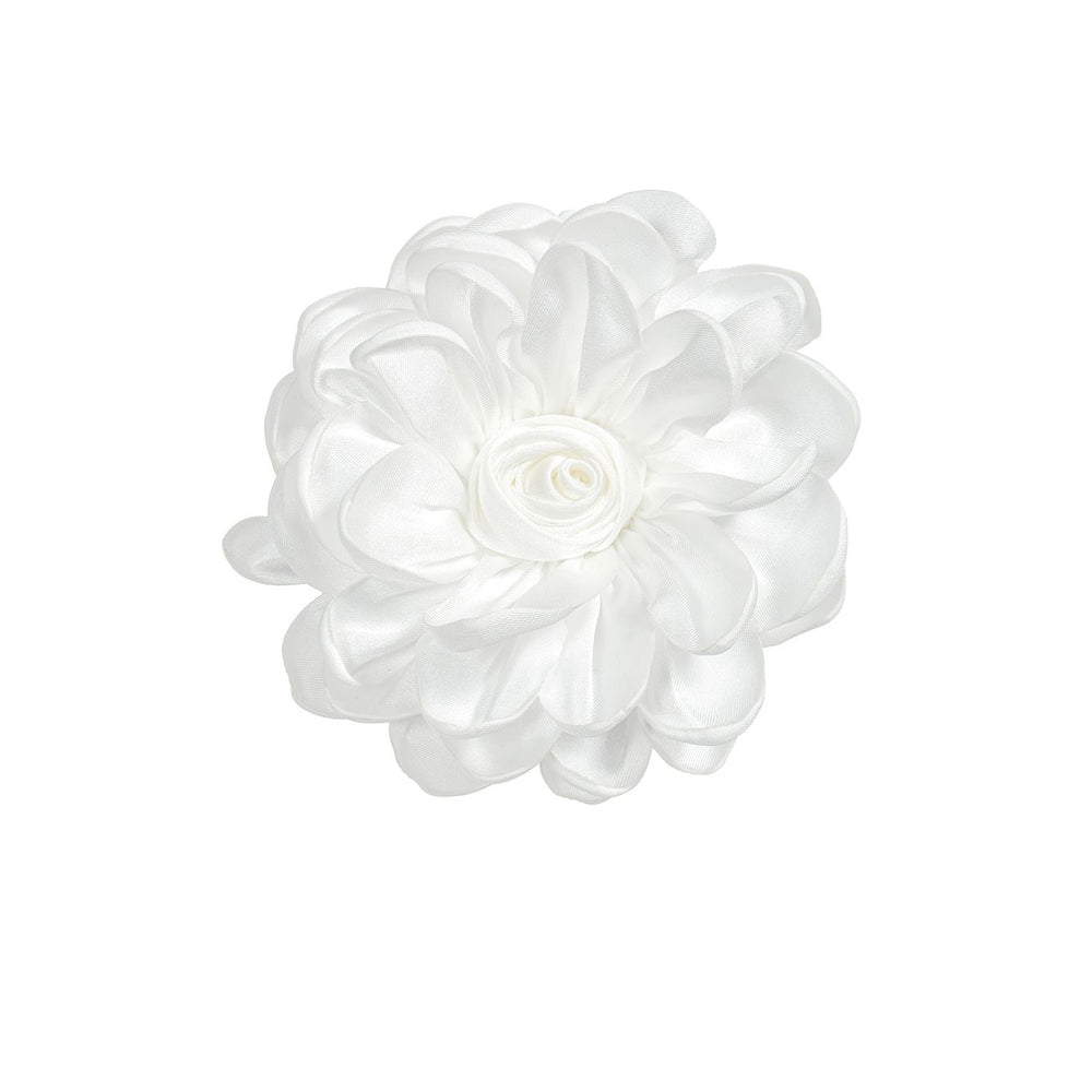 Helena Brooch - White