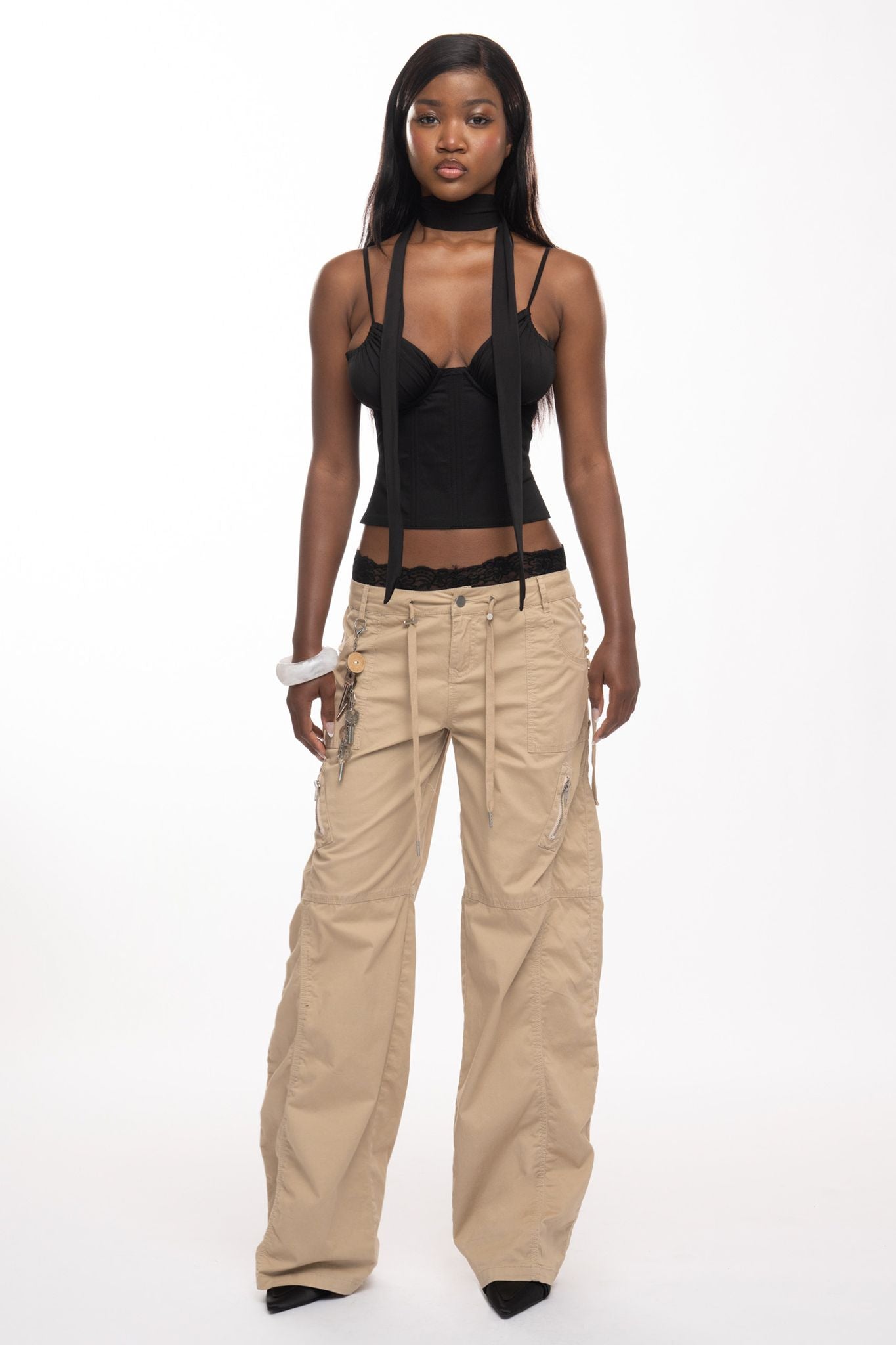 
                  
                    Carver Cargo Pants - Tan
                  
                