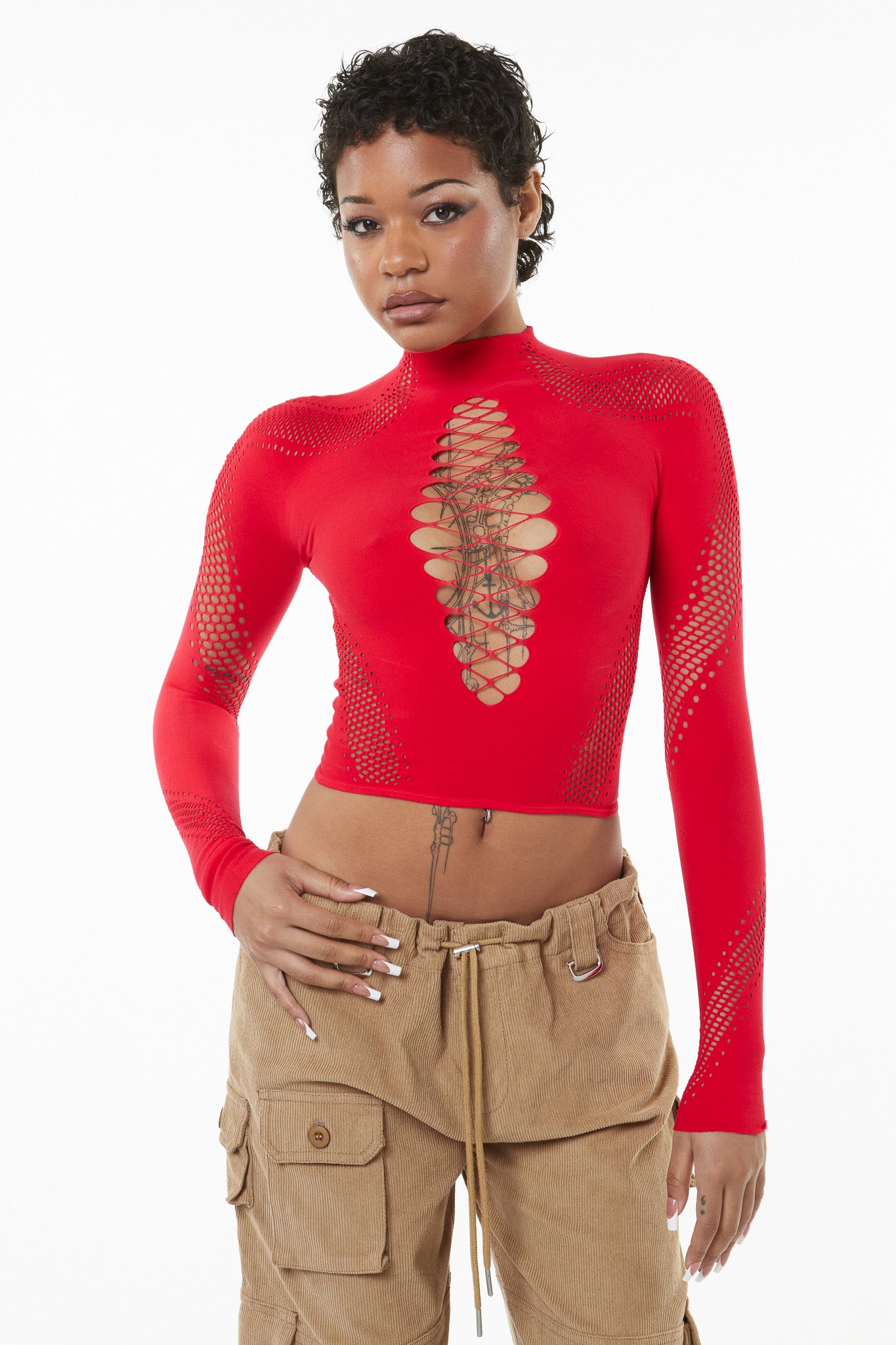 
                  
                    Nathalia Top - Red
                  
                