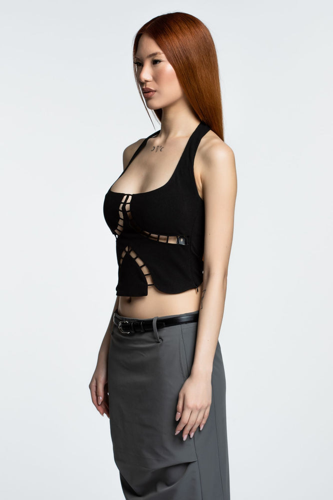 
                  
                    Doutzi Top - Black
                  
                