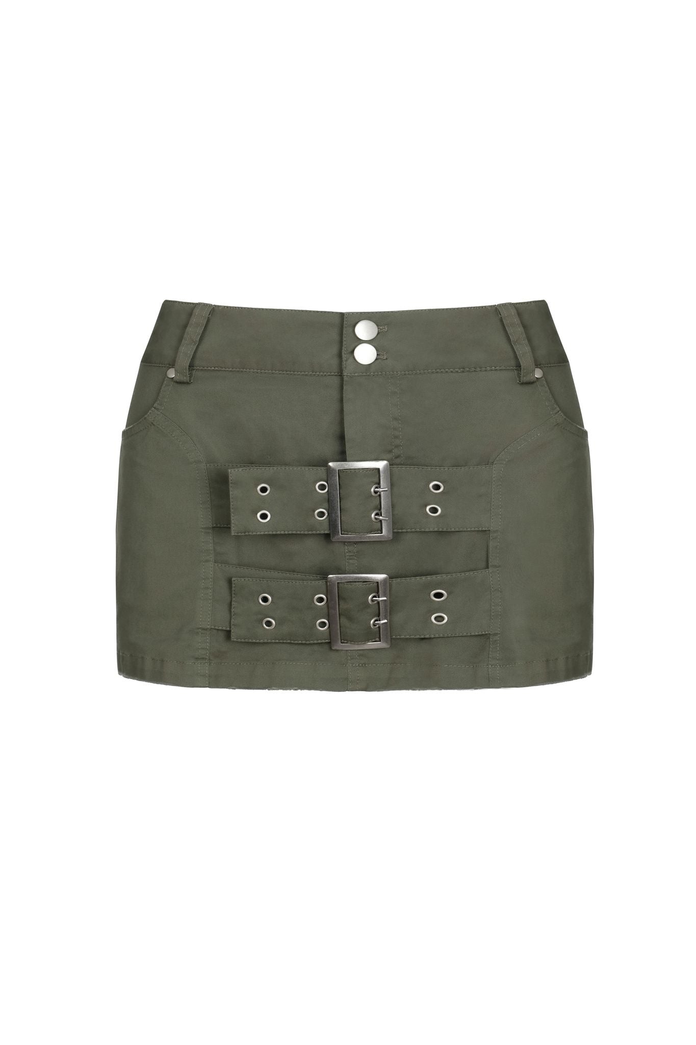 
                  
                    Kaspar Cargo Skirt - Olive
                  
                